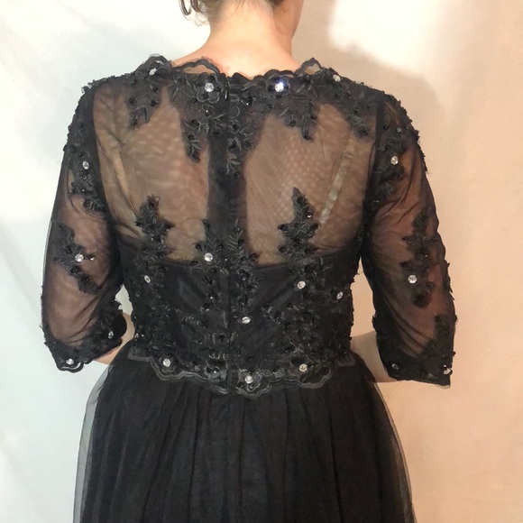 Prom Black long dress - Picture 5 of 14